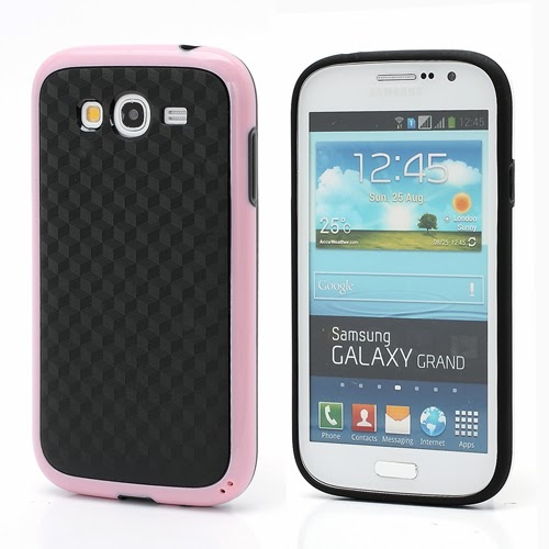 3D Cube TPU Case for Samsung Galaxy Grand I9080 Grand Duos I9082 - Black / Pink 3D Cube TPU Case for Samsung Galaxy Grand I9080 Grand Duos I9082 - Black / Pink