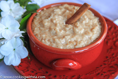 [above sweet rice was made with ground cinnamon which