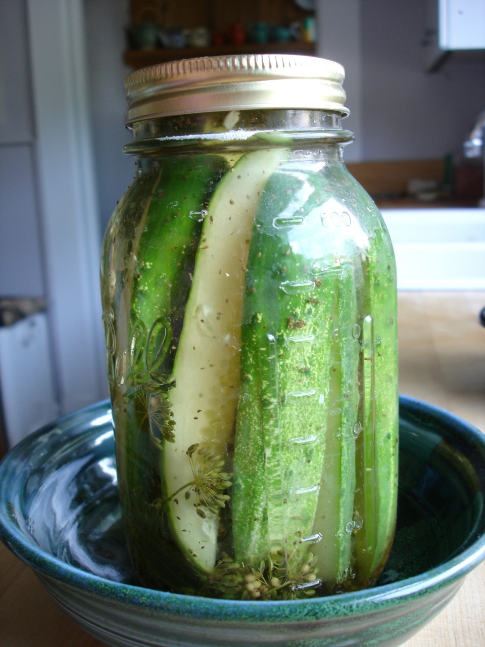 Toads Drink Coffee Make Classic Crock Pickles