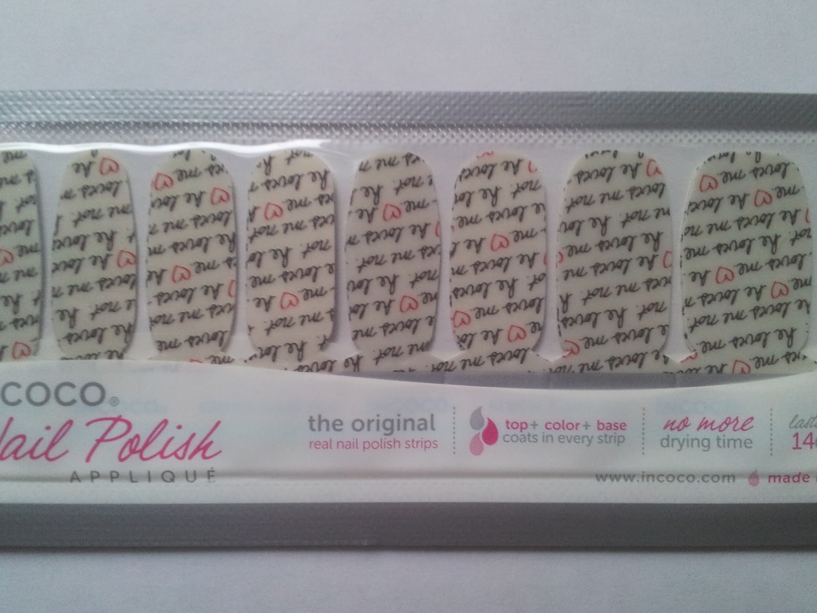 Smith and Blessings Work it Wednesday Incoco Nail Polish Appliques