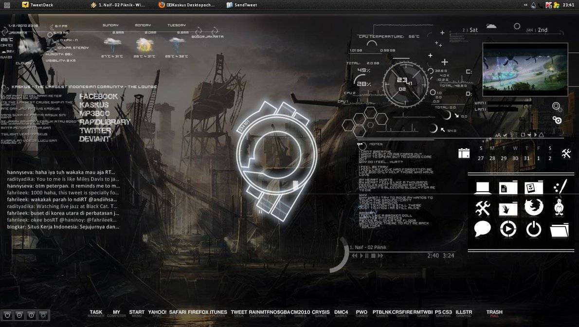 rainmeter mac skin for windows 10