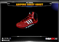 NBA 2K14 Adidas Adipure Crazy Ghost