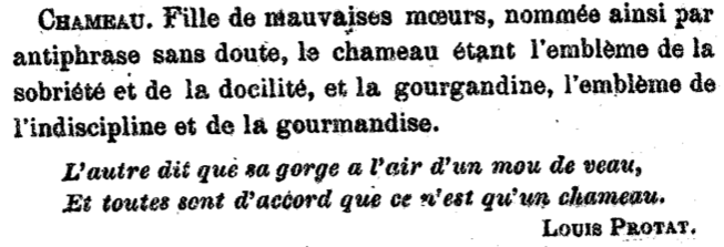 autre mot pour prostituée