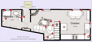 Plan du Rez de Chaussée