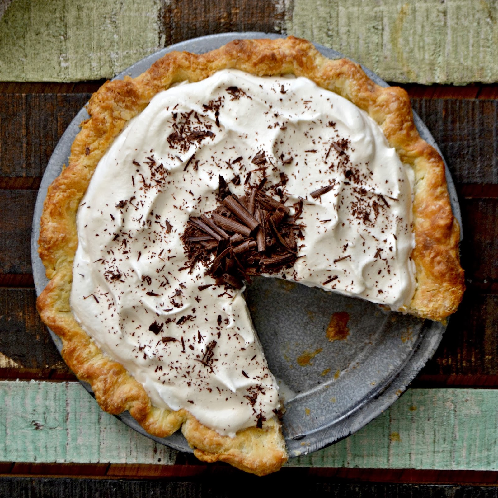 Chocolate Cream Pie and a Video Tutorial on How to Make Pie Crust