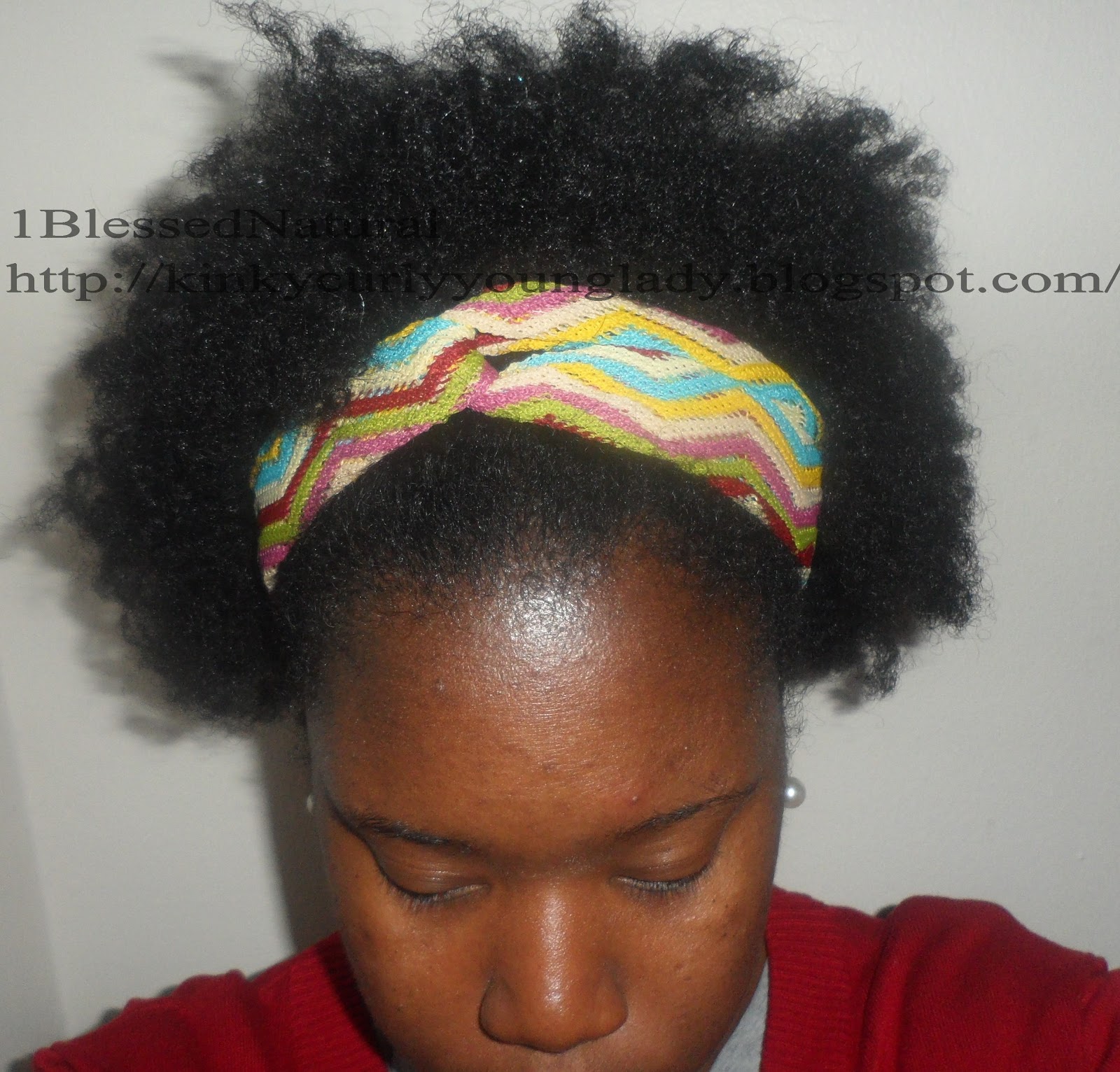 1BlessedNatural Spotlight ZigZag Pattern Headband from Family Dollar