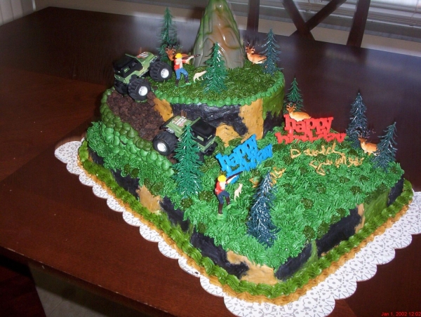 Special Day Cakes: Hunting Birthday Cakes Ideas