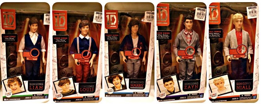 one direction singing dolls