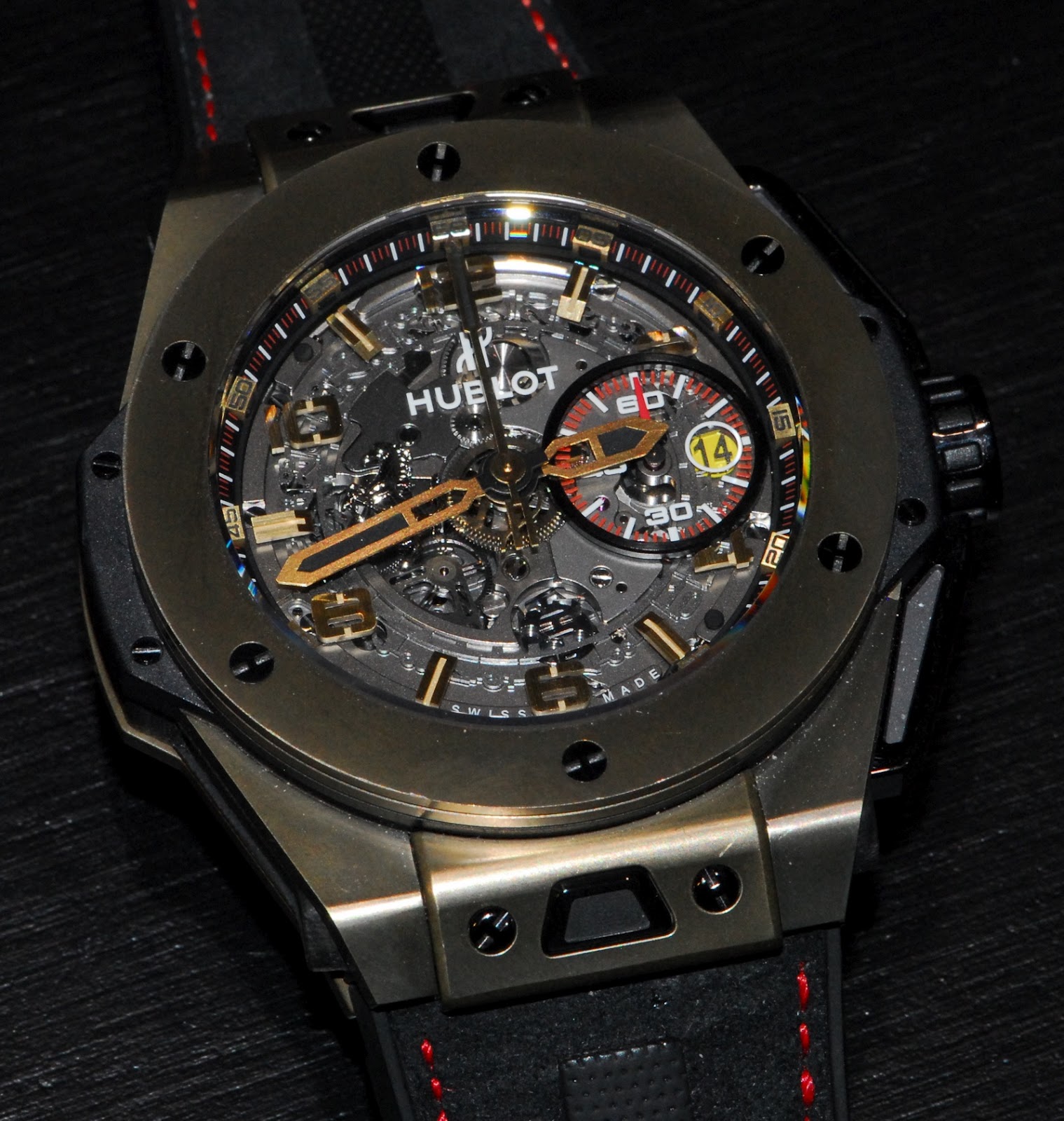montre hublot moteur ferrari prix
