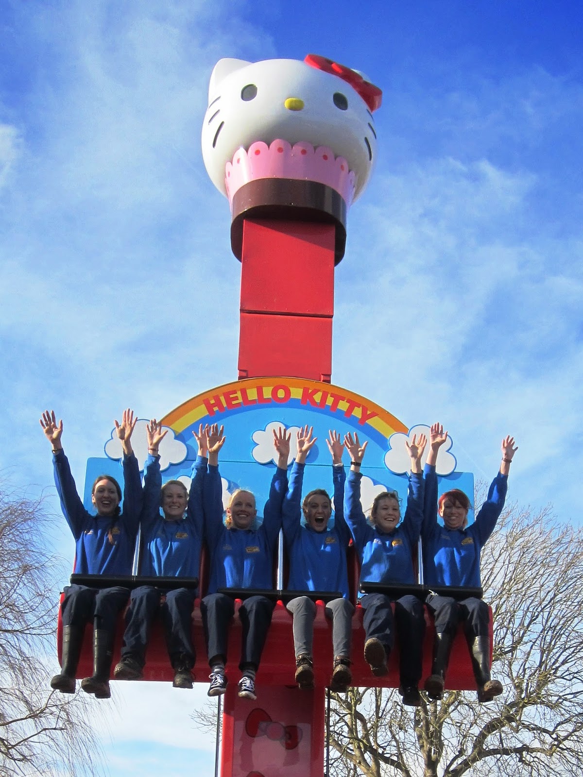 Kids To Do New Ride at Hello Kitty Secret Garden Drusillas Park