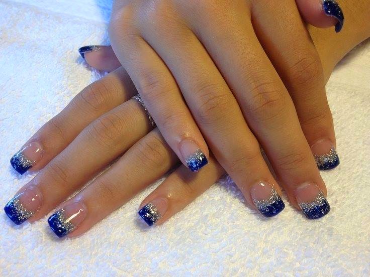 Stunning White and Silver Acrylic Nail Designs - wide 8