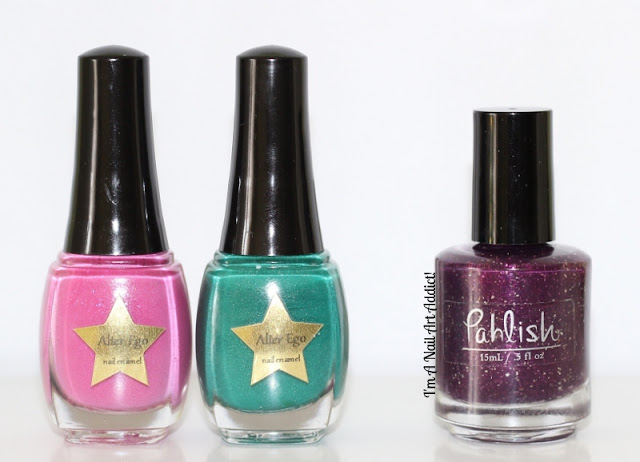 Alter Ego Perfect Panache & River Dancer + Pahlish Victorian Velvet