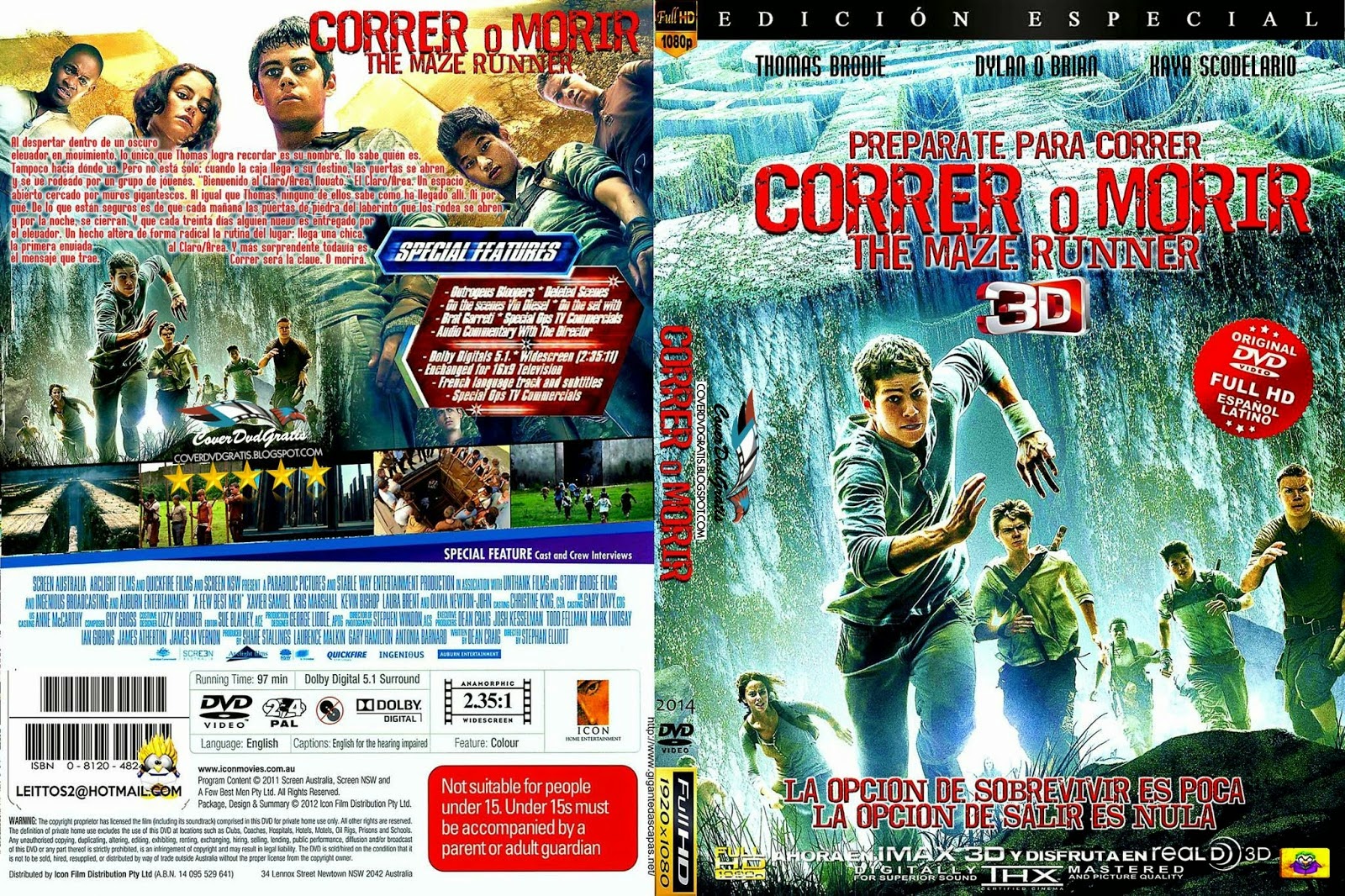 ESTRENOS EN BLU RAY CORRER O MORIR