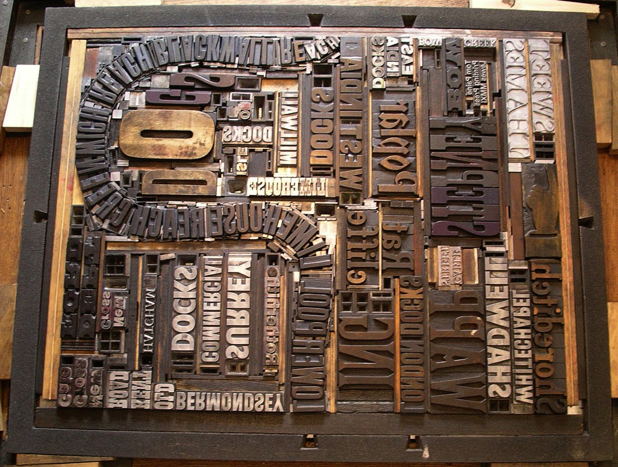 Tom Paine Printing Press NEW LONDON LETTERPRESS PRINT SWEET THAMES