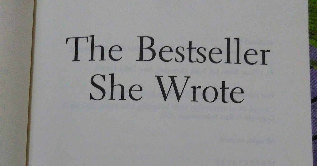 Book Review: The Bestseller She Wrote By Ravi Subramanian 