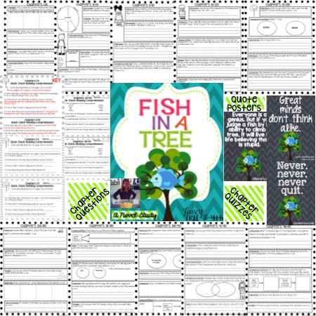 Fish in a Tree Novel Study - My Reading Resources