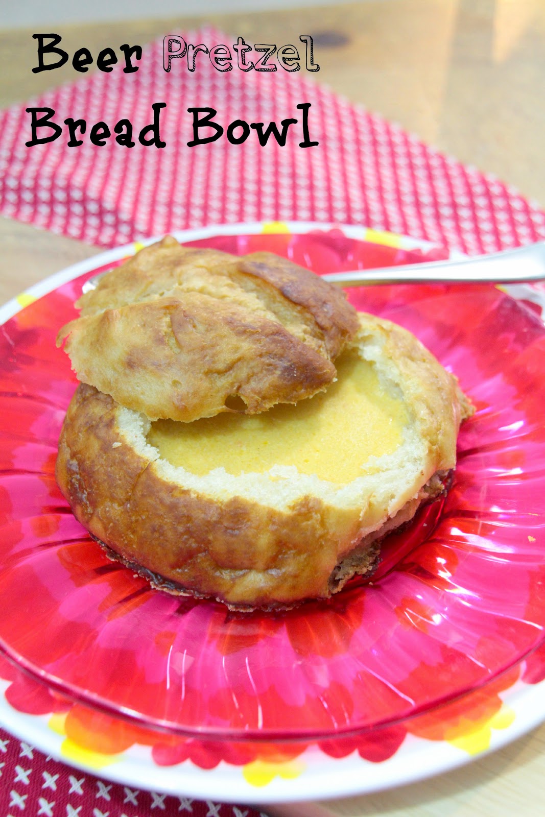 Love from the Kitchen Beer Pretzel Bread Bowls