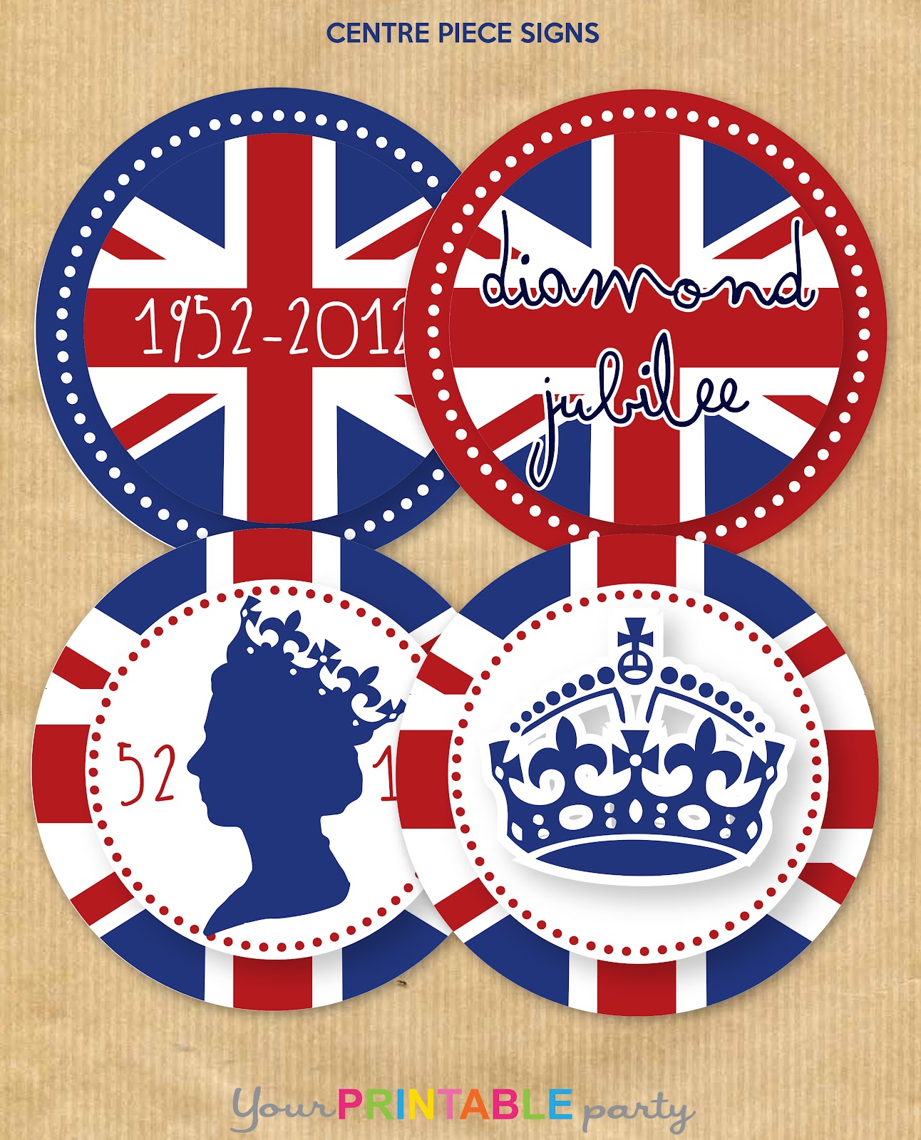 Your Printable Party Jubilee Party FREE Printables!