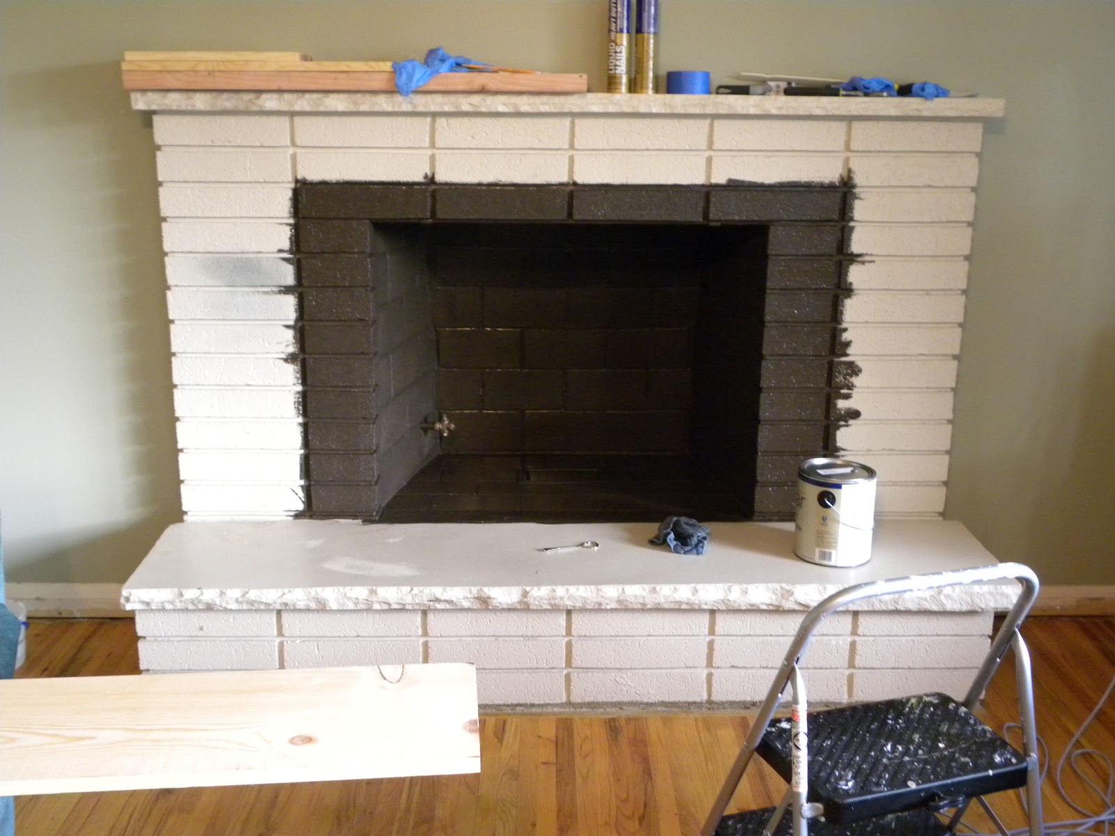 createinspiremotivate Fireplace Makeover