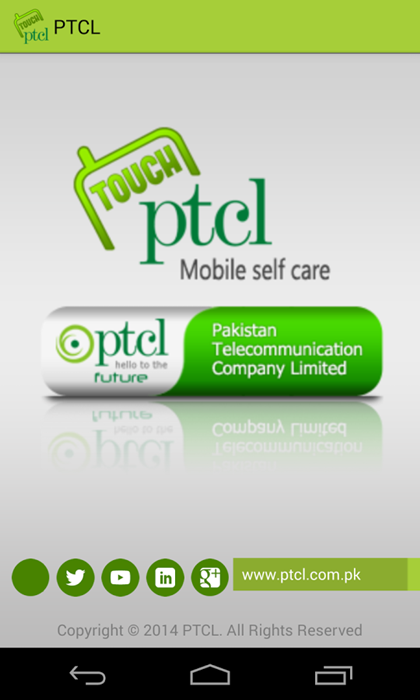 Touch PTCL App