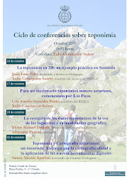 Ciclo de Conferencias sobre Toponimia 2019 (RIDEA)