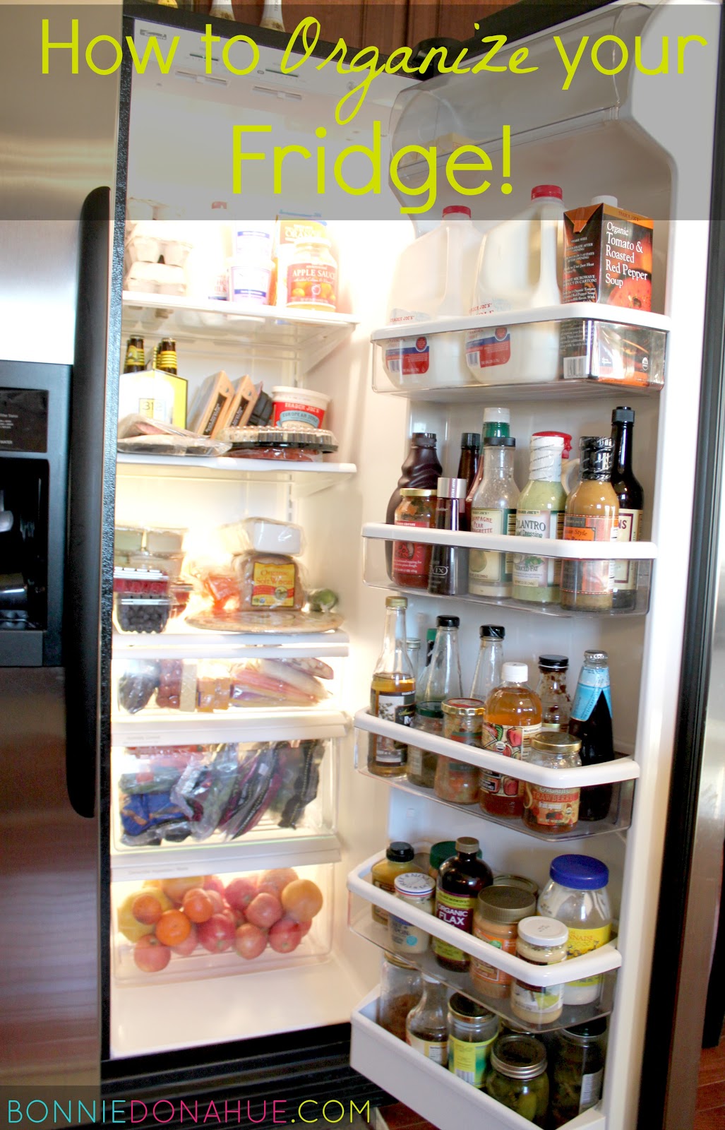 House of Grace How to Organize your Fridge