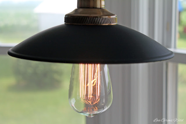 Rustic Edison-style Pendant Light