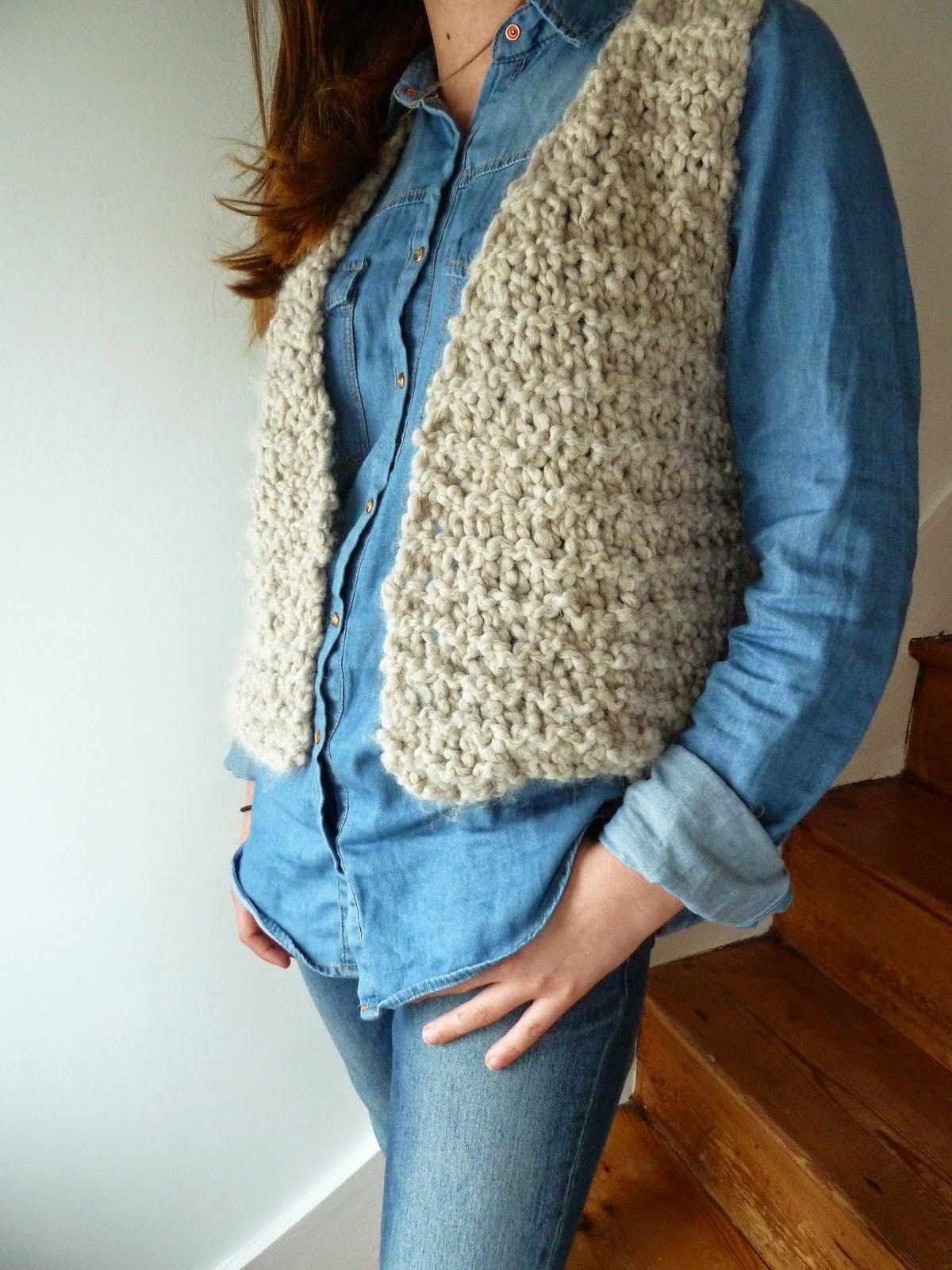 Du côté de chez Fred: Gilet de berger - Tuto inside