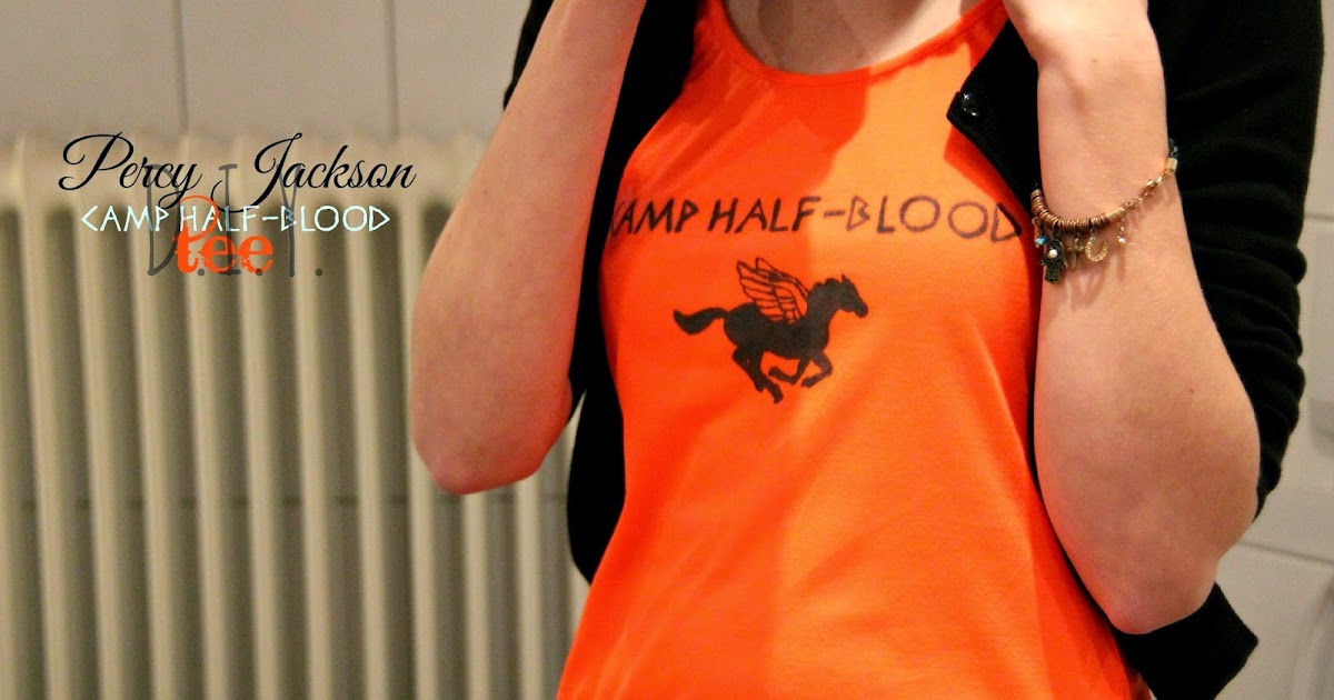 DIY Camp Half Blood T-Shirt • Heather Handmade