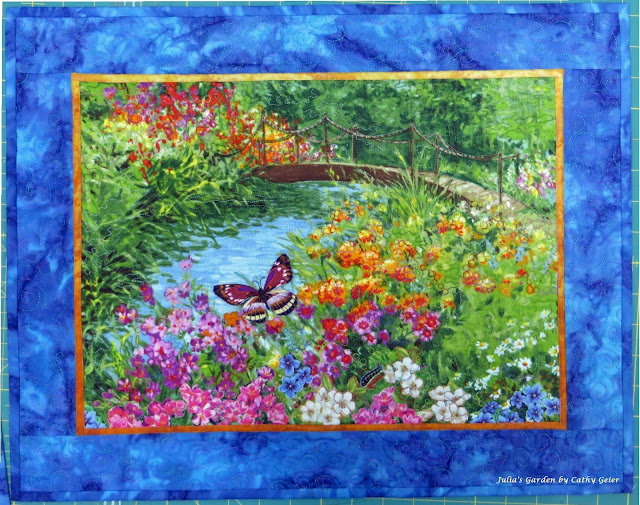 Cathy Geier's Quilty Art Blog Death and Dying and a Quick Quilt