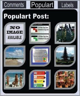 Rounded popular post widget Rounded popular post