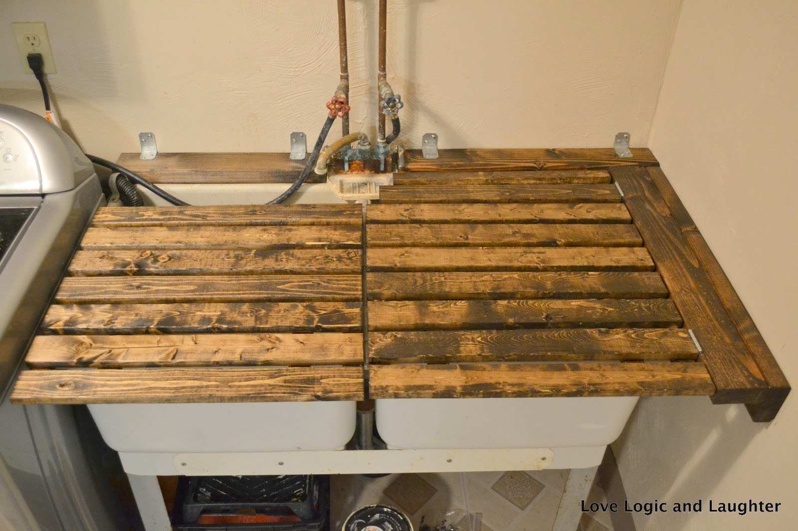 Make It Mommy Laundry Room Makeover Updated Utility Sink