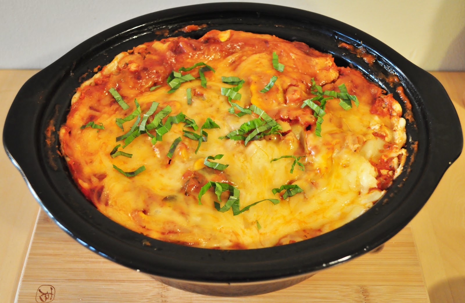 My Tiny Oven Slow Cooker Cheesy Ravioli