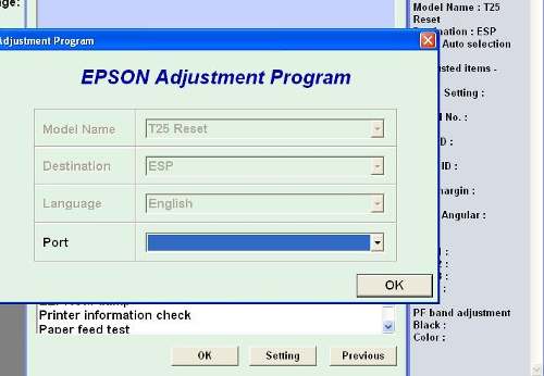 Adjustment Program T10