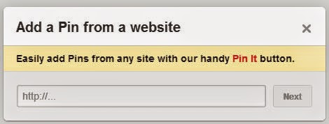 ADD A PIN FROM WEB