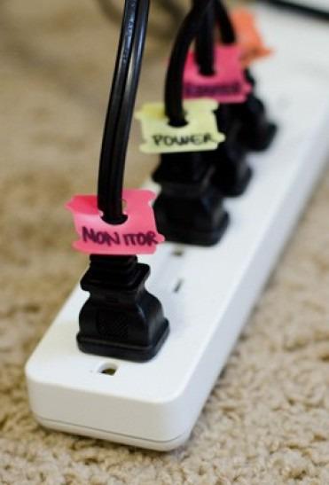 labeling a computer
