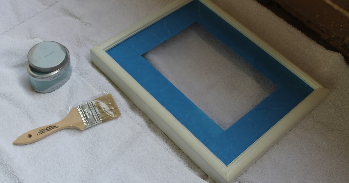 The DC Boese's Repainting a Picture Frame/Memory Box