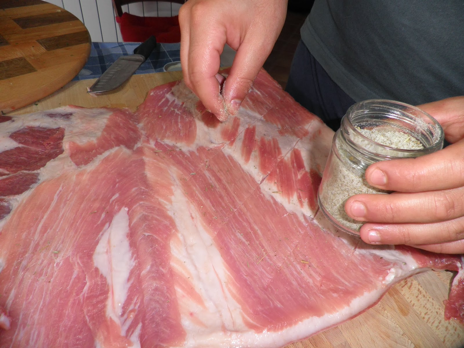 Rotolo di pancetta agli aromi da Colori, Sapori e Profumi della mia