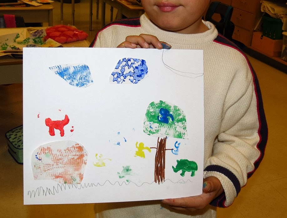 My Printmaking Journey Elementary School art mix media printmaking