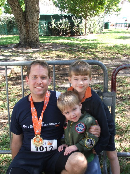 First Marathon with the boys