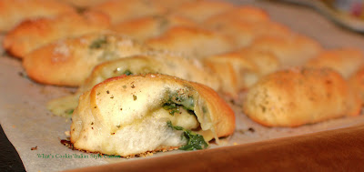 Refrigerator Dough Broccoli Spinach and Cheddar Appetizer Recipe