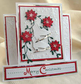 CDS011G Craft Creations Sheet of 24 Die Cut Gold Happy Christmas Toppers