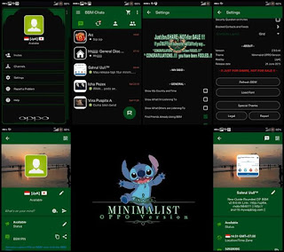 BBM Mod Minimalist OPPO V2.9.0.51 Apk BBM Mod Minimalist OPPO V2.9.0.51 Apk