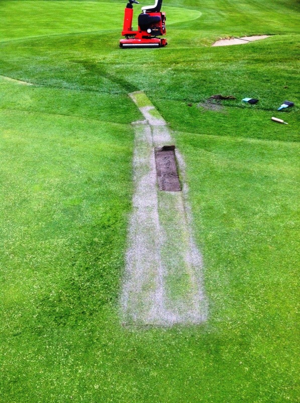 Quilchena Golf Club Turf Care The dreaded hydraulic oil leak...