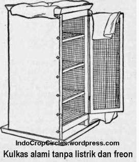 coolgardie safe pendingin listrik kuno jaman kulkas iceless freon alami sejak ada serta yaitu bambu kawat ember sederhana karung sangat