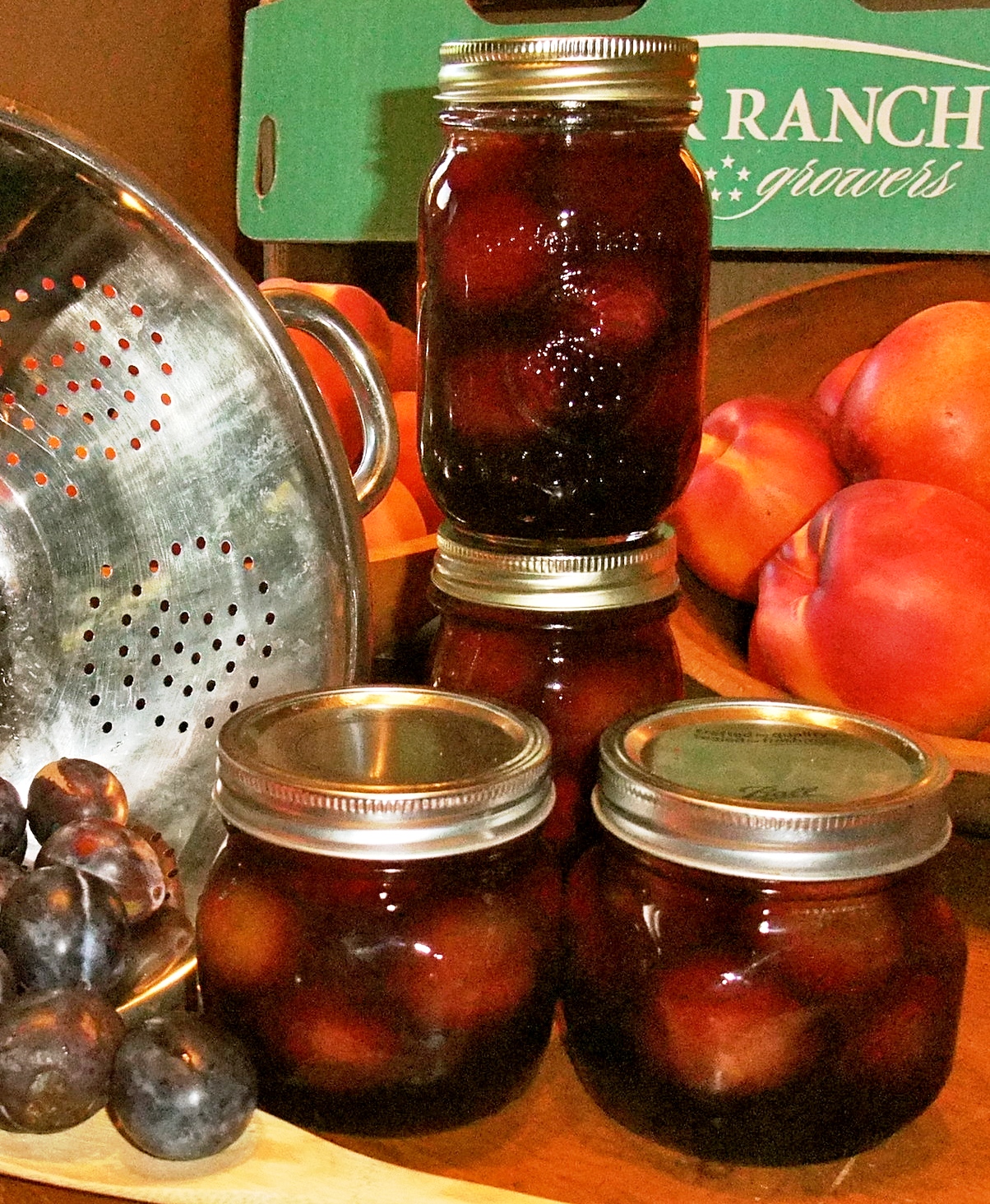 Preserved and Pickled SWEET PRESERVATION Pickled Italian Plums