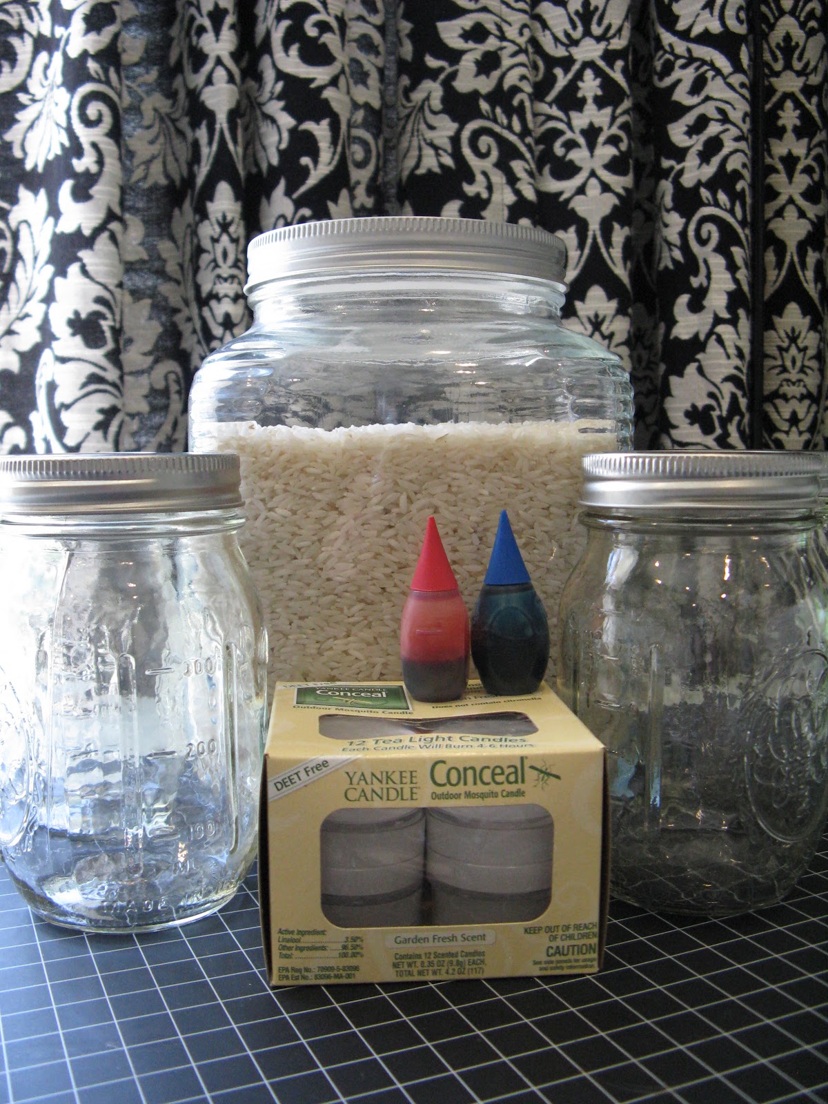 Crafts by CAS Fourth of July Themed Candle Holders