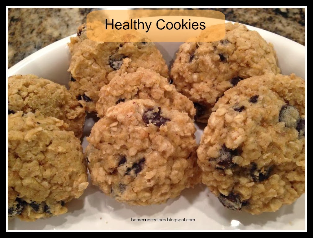 Home Run Recipes Garbanzo Bean Cookies