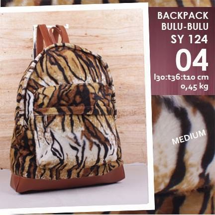 jual online Tas Backpack Mini Murah Corak harimau jual online Tas Backpack Mini Murah Corak harimau