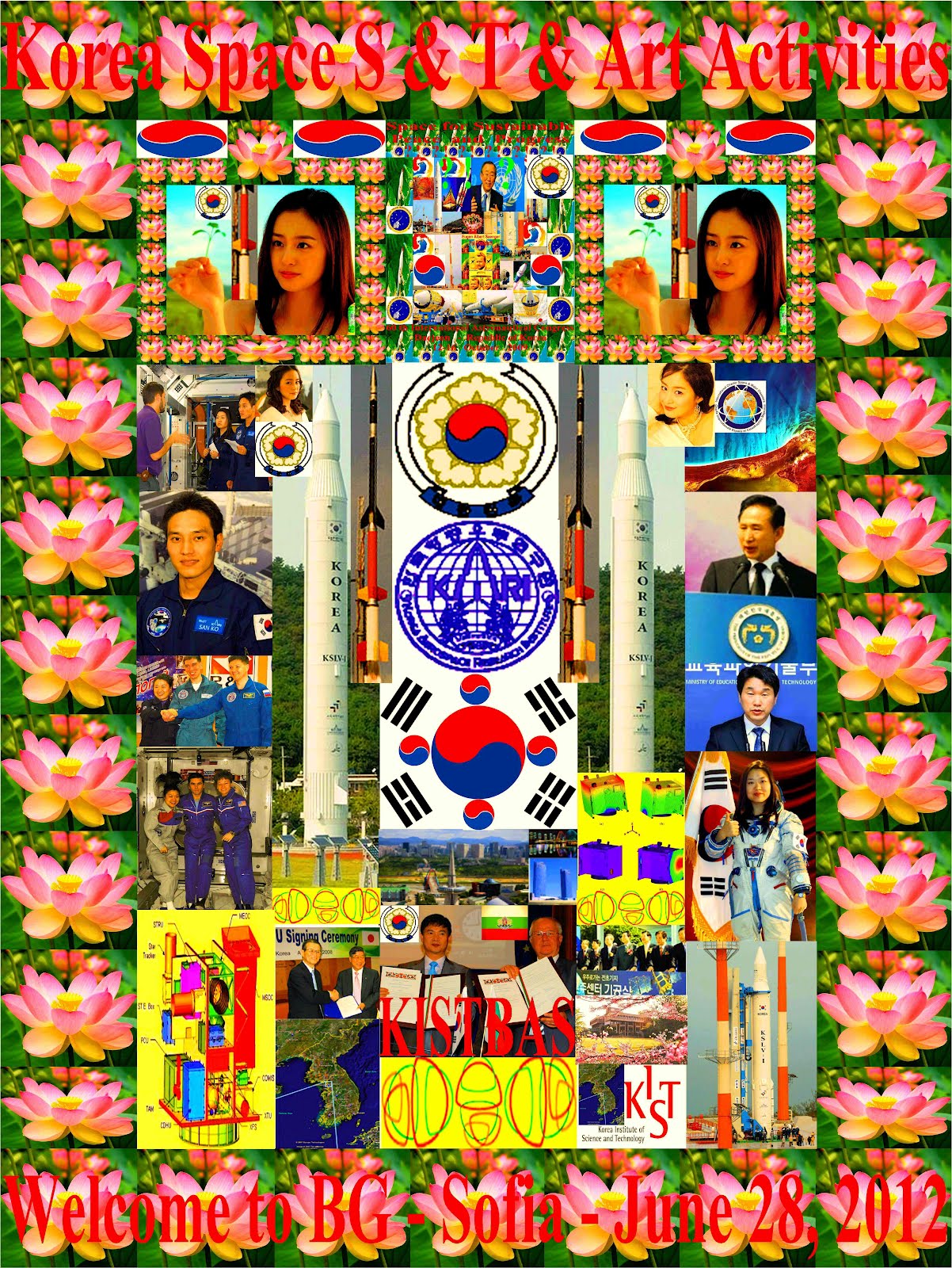 KOREA - SPACE S&T&ART ACTIVITIES - SEARCHING COSMICAL STRATEGIC PARTNERSHIPS - WELCOME - 28-VI-2012